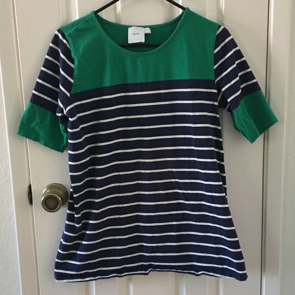 ASOS Maternity Striped Tee Size 8